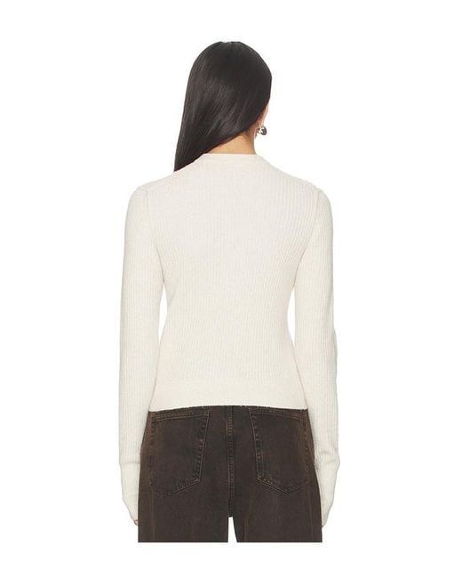 Free People White Even After Pullover