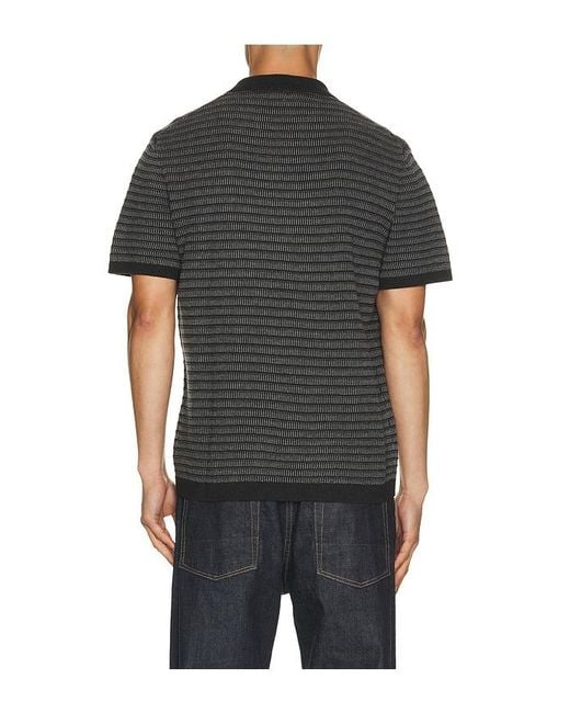 Rails Rubin Knit Shirt in Black für Herren