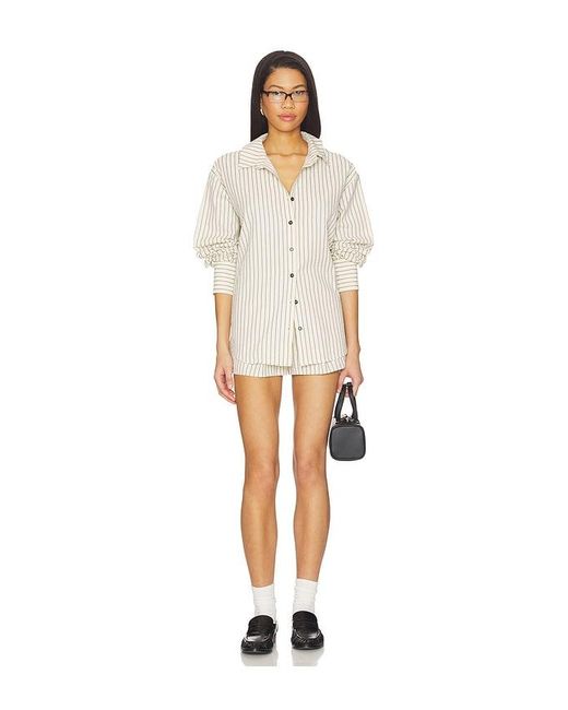 ALL THE WAYS White Kadence Short