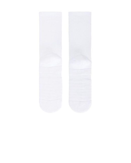 Paradise Zero White Sock for men