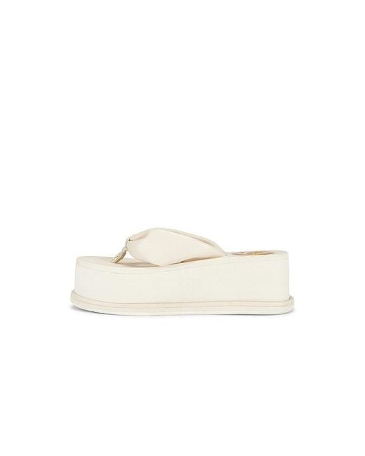 Cult Gaia White Cg Platform Flip Flops