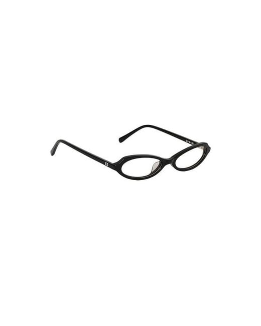 BRU Eyewear Black Echo Optical Eyeglasses