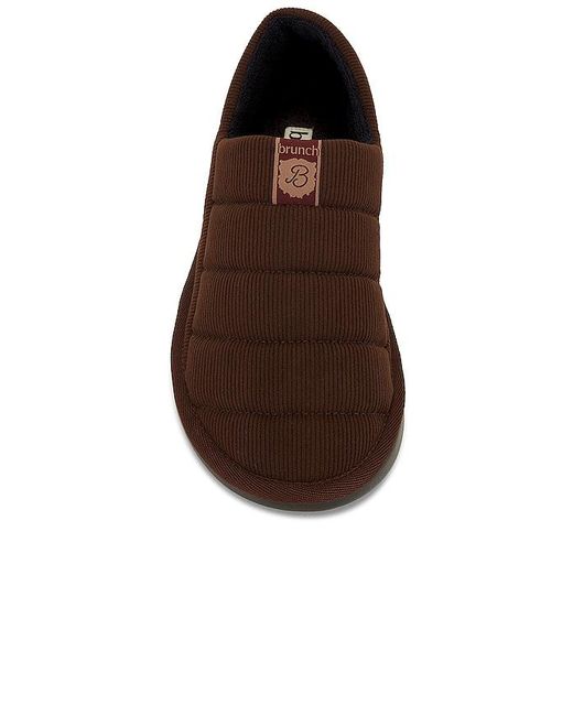 Brunch Brown Puffer Corduroy for men