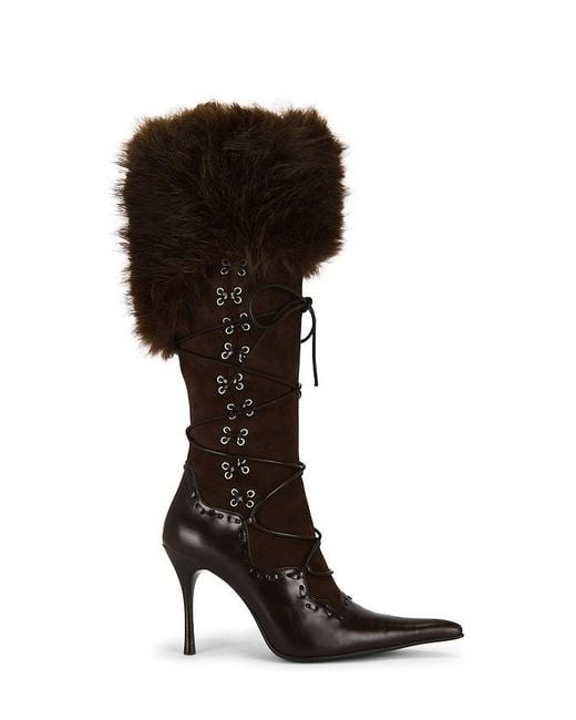 Jeffrey Campbell Black Verbier-F Boot