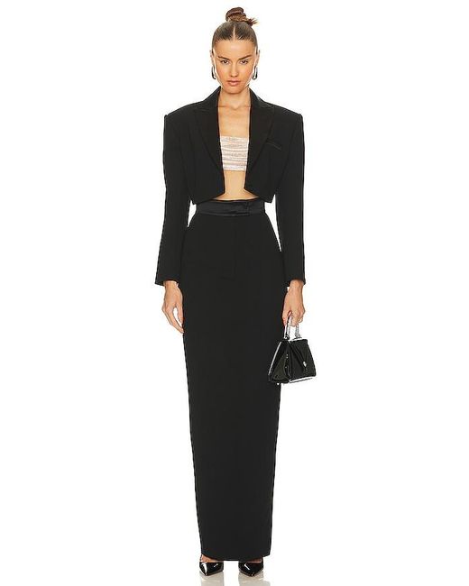 SAU LEE Black Zafina Top