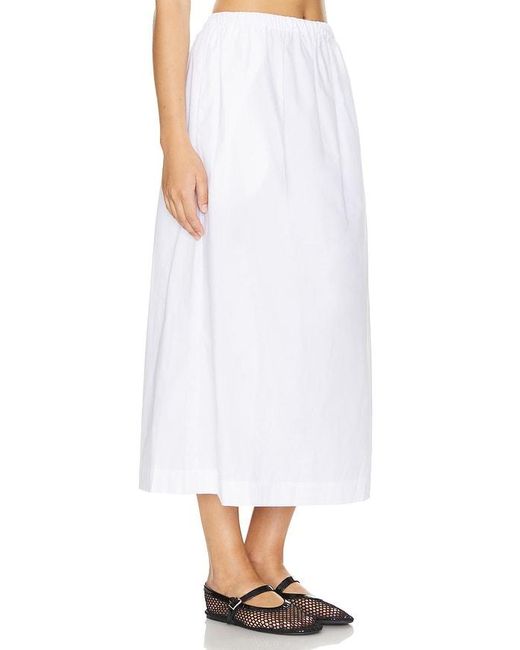 Enza Costa White Resort Skirt