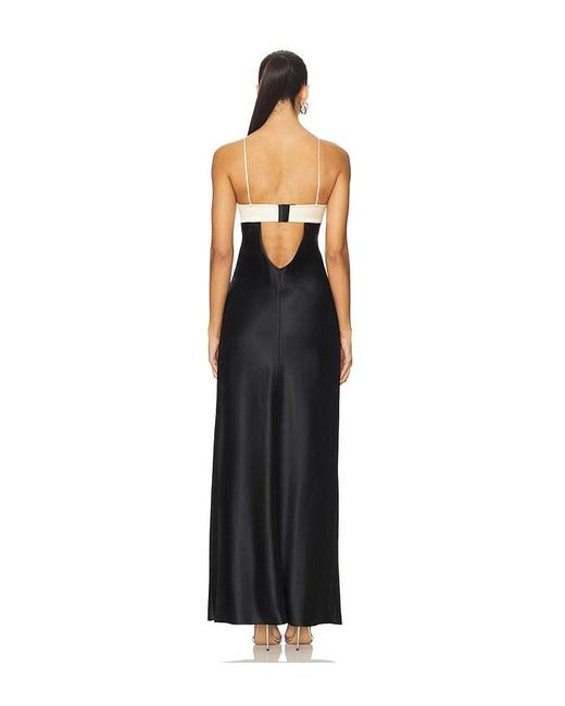 Bevza Black X Revolve Square Bra Dress