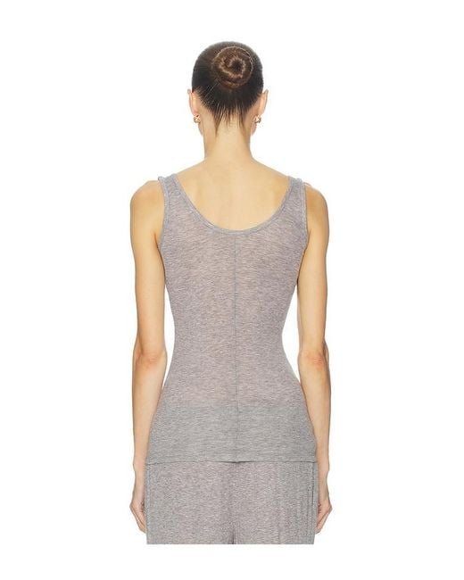 Helsa White Easy Tank