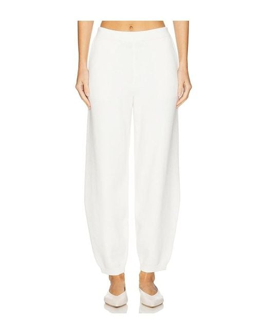 Tularosa White Rey Knit Pant