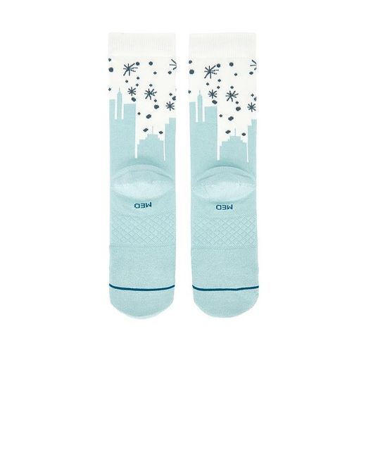 Stance Blue Big City Elf Crew Socks for men