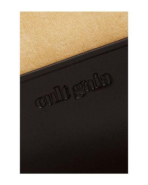Cult Gaia Black Ren Top Handle Bag
