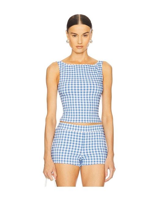 LOBA Blue Betty Top