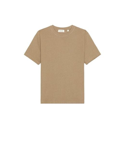 FRAME Natural Logo Tee for men