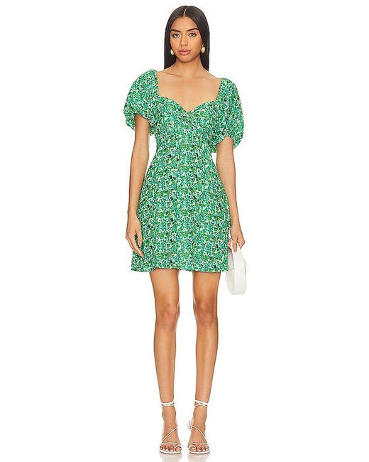 Faithfull The Brand Green X Revolve Elissa Mini Dress