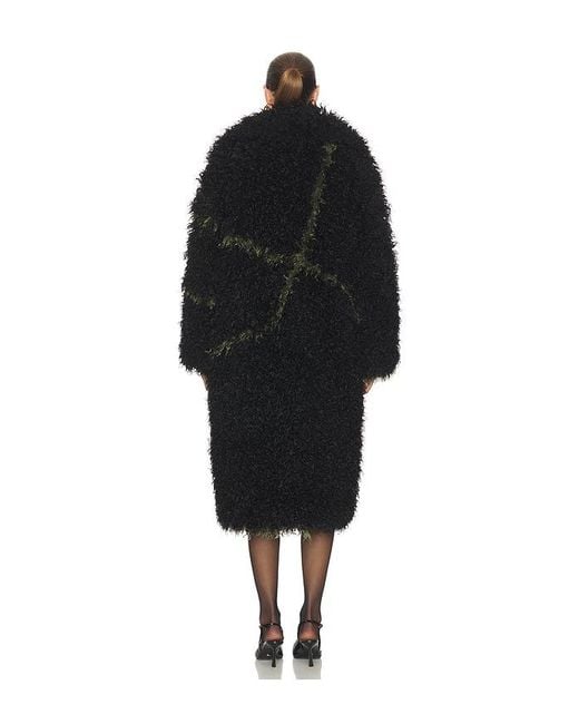 Jakke Black Cascade Coat
