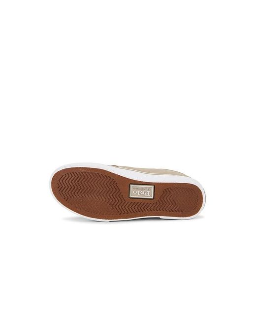 Polo Ralph Lauren Multicolor Canvas Faxon Low Top Sneaker for men