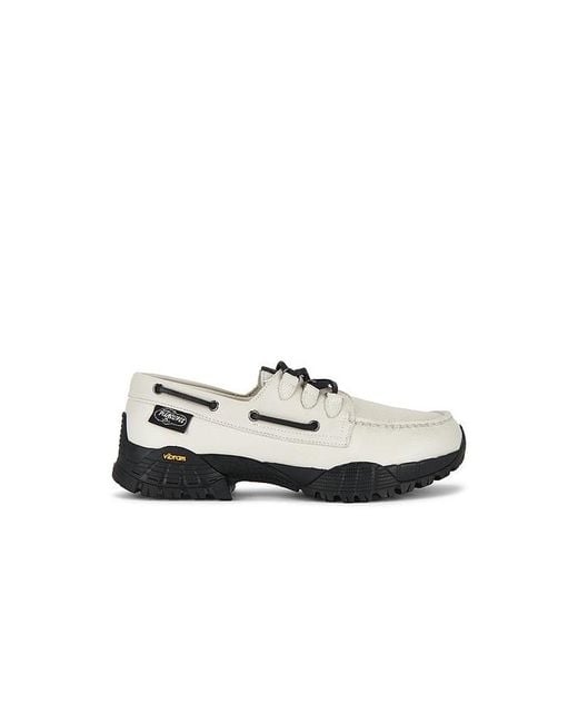 Sperry Top-Sider White X Pleasures 3-Eye Vibram Hiker Loafer for men