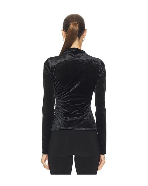 Rails Black Joelle Velvet Top