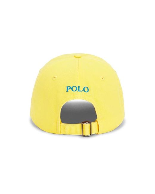 Polo Ralph Lauren Yellow Chino Sport Cap for men