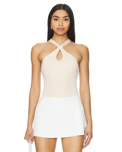 Jonathan Simkhai White Andrea Tank Top