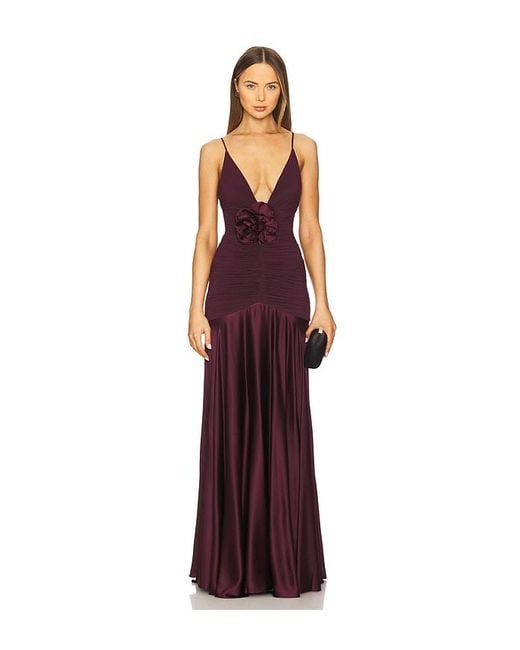 Silvia Tcherassi Purple Kleid Sana
