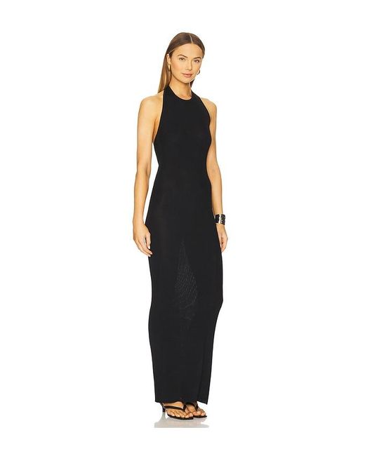 Nili Lotan Black Gertrude Sweater Dress