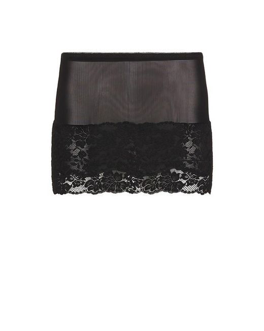 HAELO Blue Lace Shadow Skirt