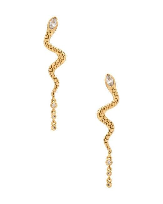 Ettika Serpent Slither ドロップイヤリング Multicolor