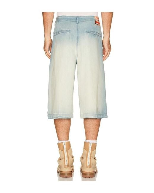 DIESEL Blue D-Tylor-Short-S Shorts for men