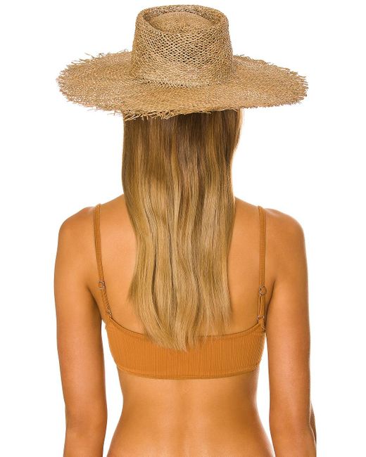 Lack of Color Sunnydip Fray Boater Hat 