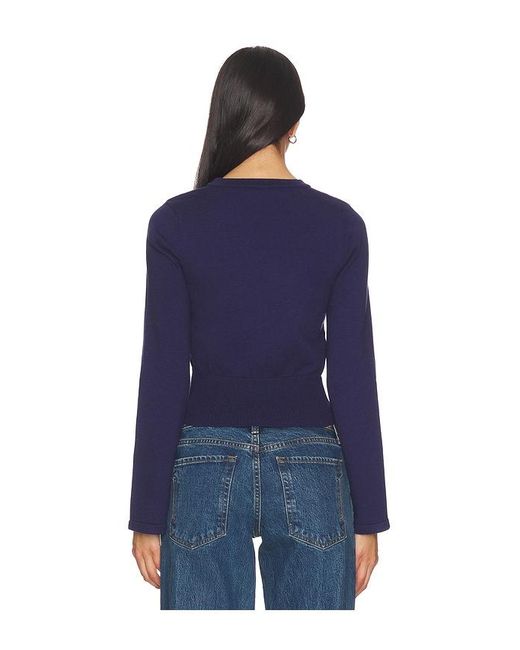 MORE TO COME Blue Lindsey Cardigan
