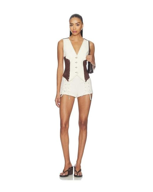 BY.DYLN White Vesper Micro Short