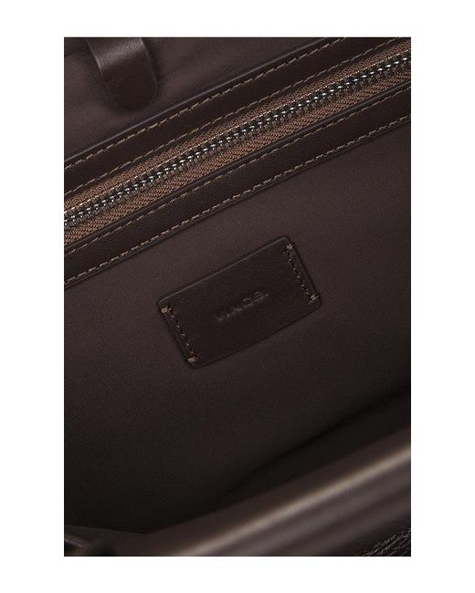 Vince Black Pebble Nordhelm Tote for men