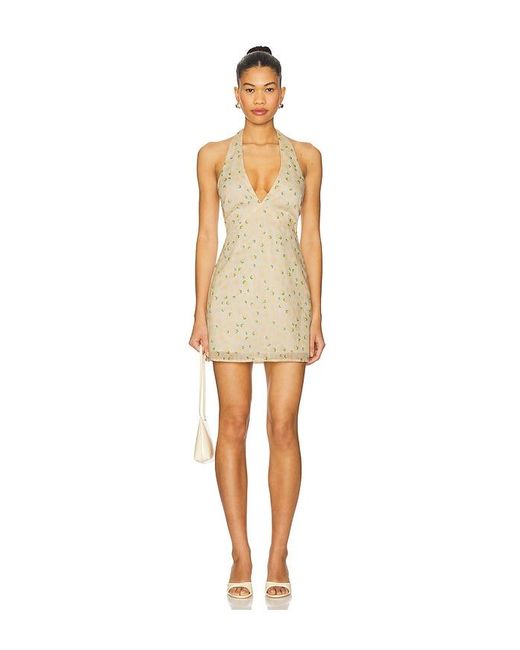 Vestido Alice En Color Amarillo Limon Talla En MORE TO COME de color Natural