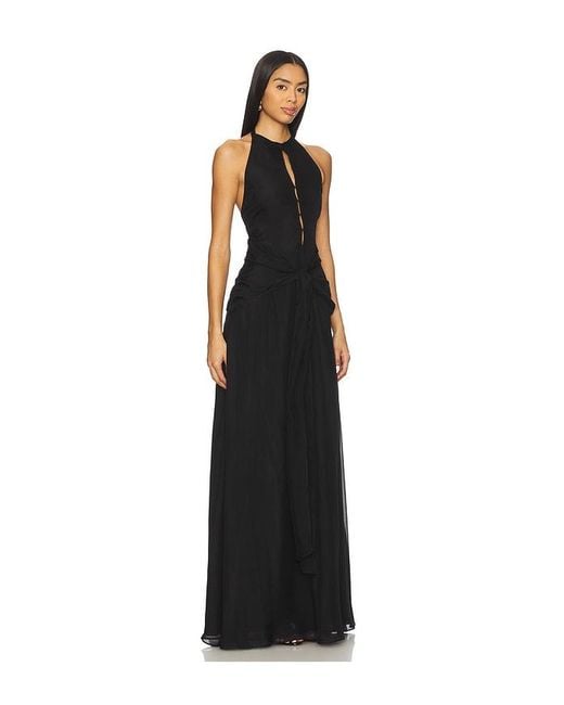Azeeza Black Avya Gown