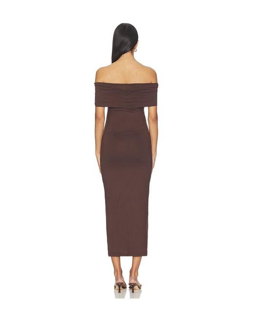 BUMPSUIT Brown The Bianca Dress