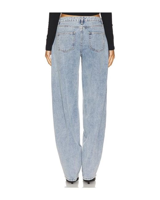 superdown Blue Roxanna Horseshoe Jeans