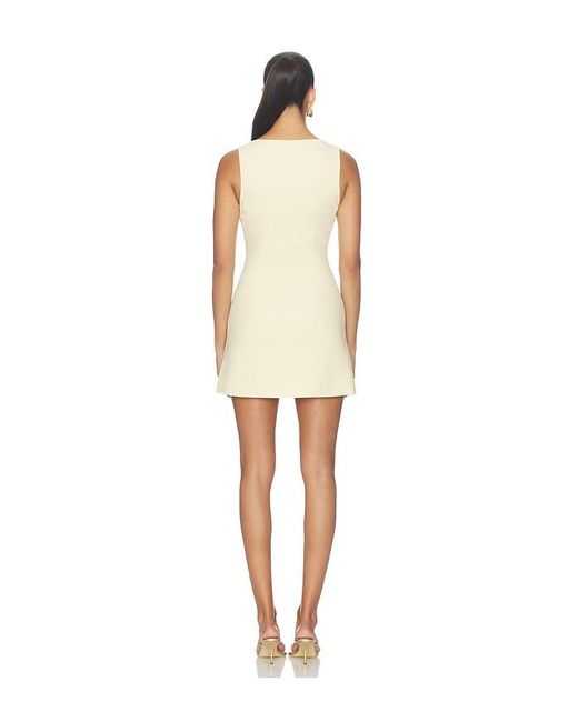 MAJORELLE Natural Elliot Mini Dress