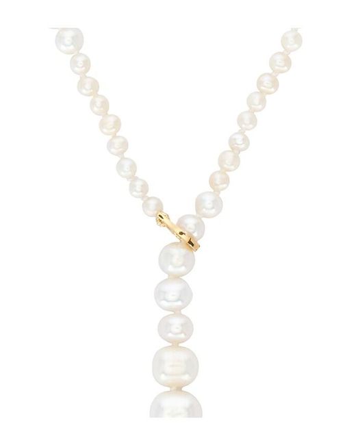 Loren Stewart Blue Poet Lariat Necklace