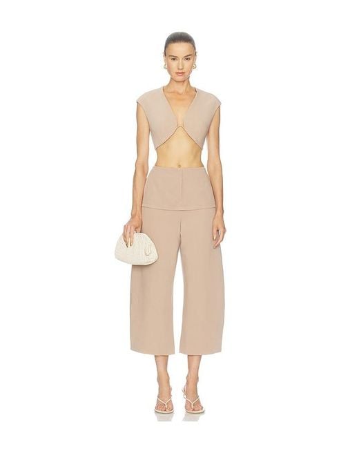 Camila Coelho Natural Eva Top