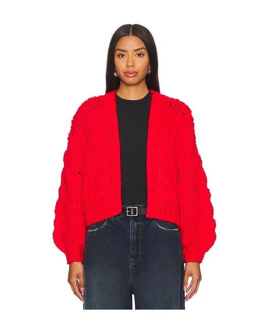 Callaghan X Revolve Gigi Cardigan in Red Lyst UK