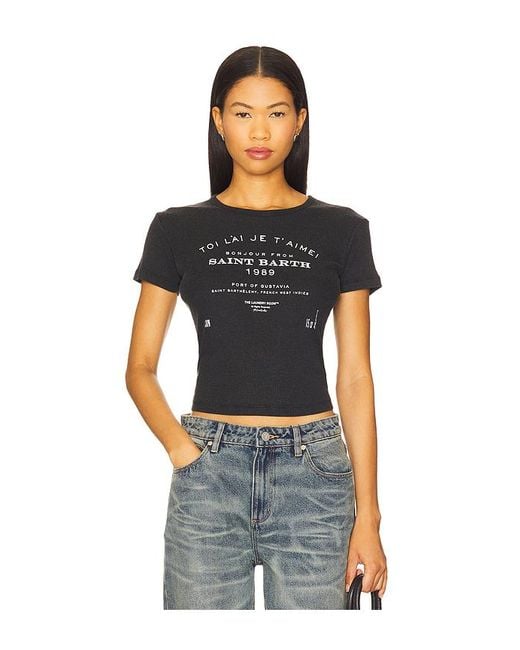 The Laundry Room Saint Barth 89 グラフィックTシャツ Black