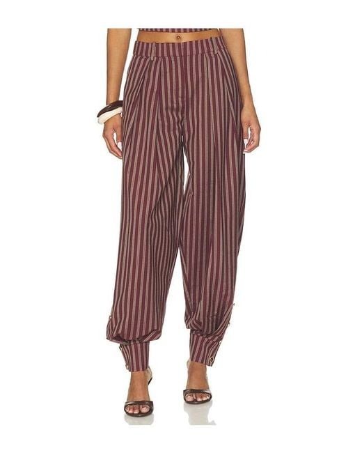 retroféte Red Velora Pant