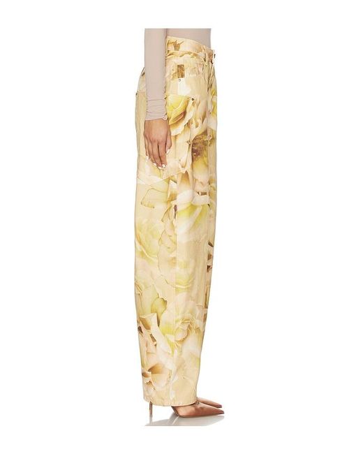 AFRM Metallic The Hr Chippy Barrel Pant