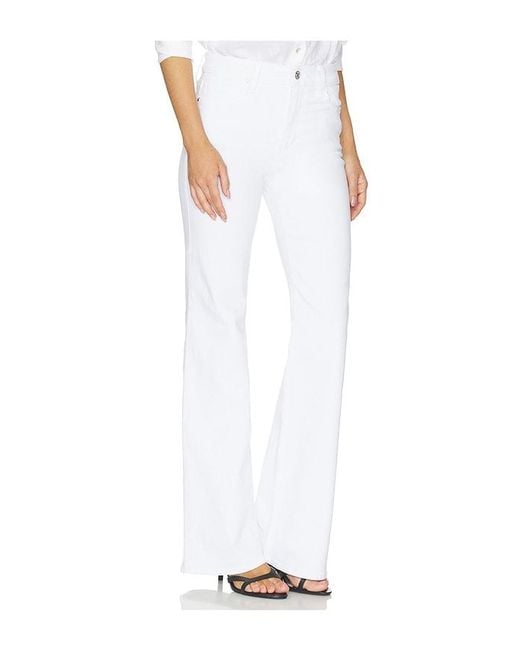 PAIGE White Sofia Flare Jeans
