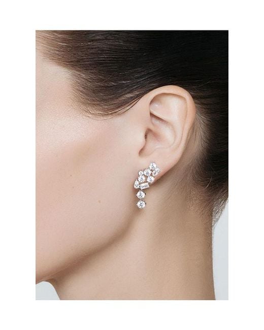 Shashi White Jacklyn Earring