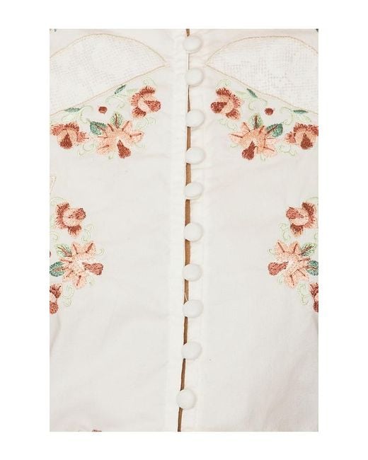 Free People White Maeberrie Set