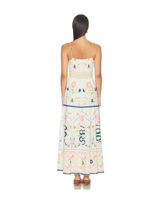 Cleobella White Adria Ankle Dress