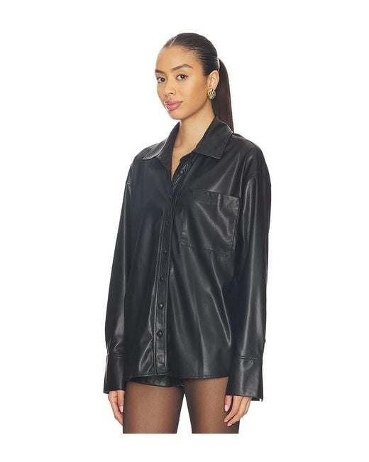 Show Me Your Mumu Black Lincoln Shirt Jacket