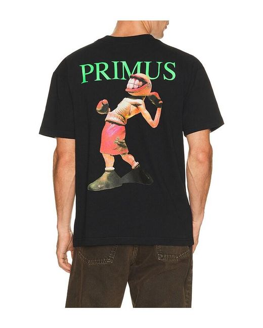 Pleasures Black X Primus Animals T-Shirt for men